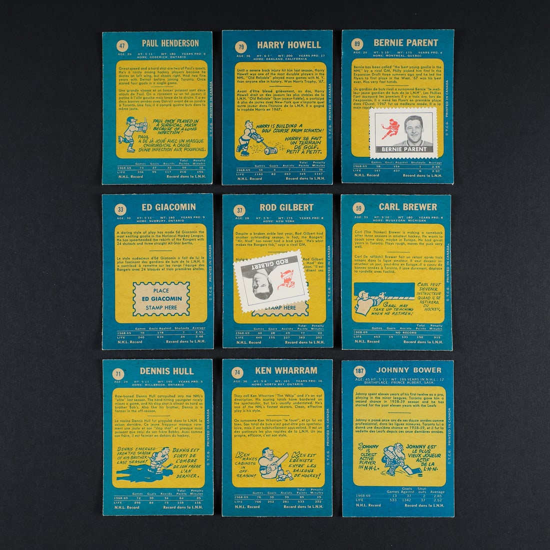 1969-1970 O-Pee-Chee Hockey Grouping (99/232 w/ Inserts) - 7