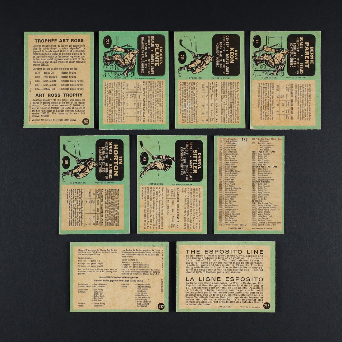 1970-1971 O-Pee-Chee Hockey Grouping (52) - 2