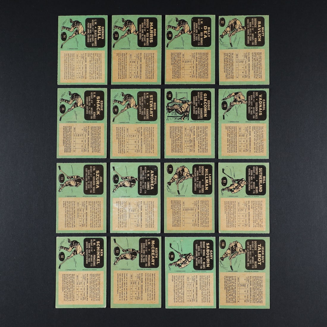 1970-1971 O-Pee-Chee Hockey Grouping (52) - 4