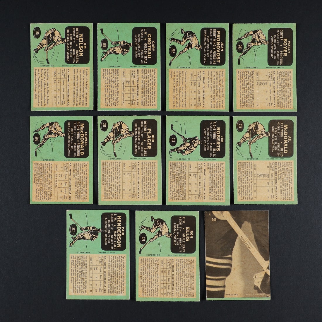1970-1971 O-Pee-Chee Hockey Grouping (52) - 8