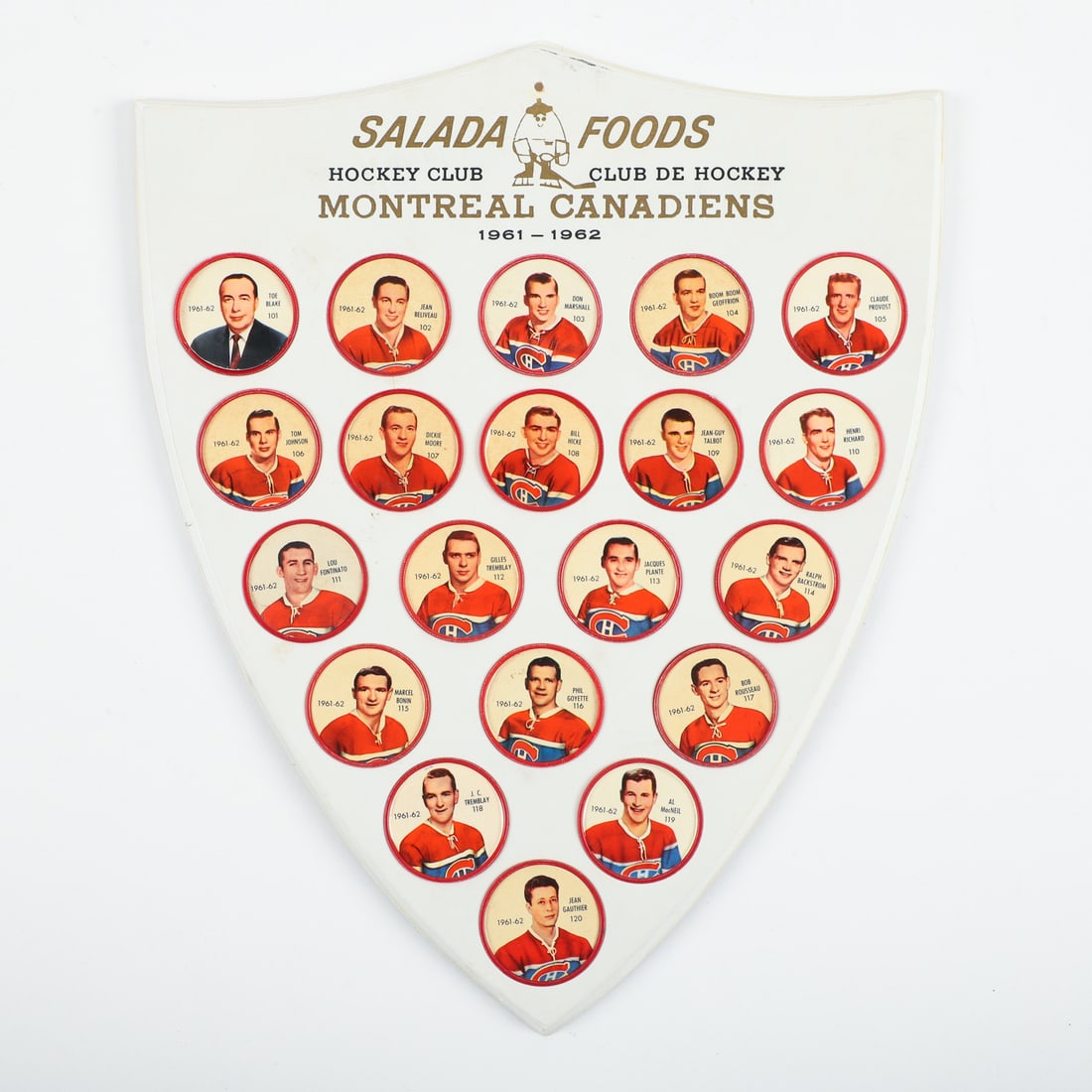 1961-1962 Shirriff/Salada Foods Coin Set (120/120) - 6