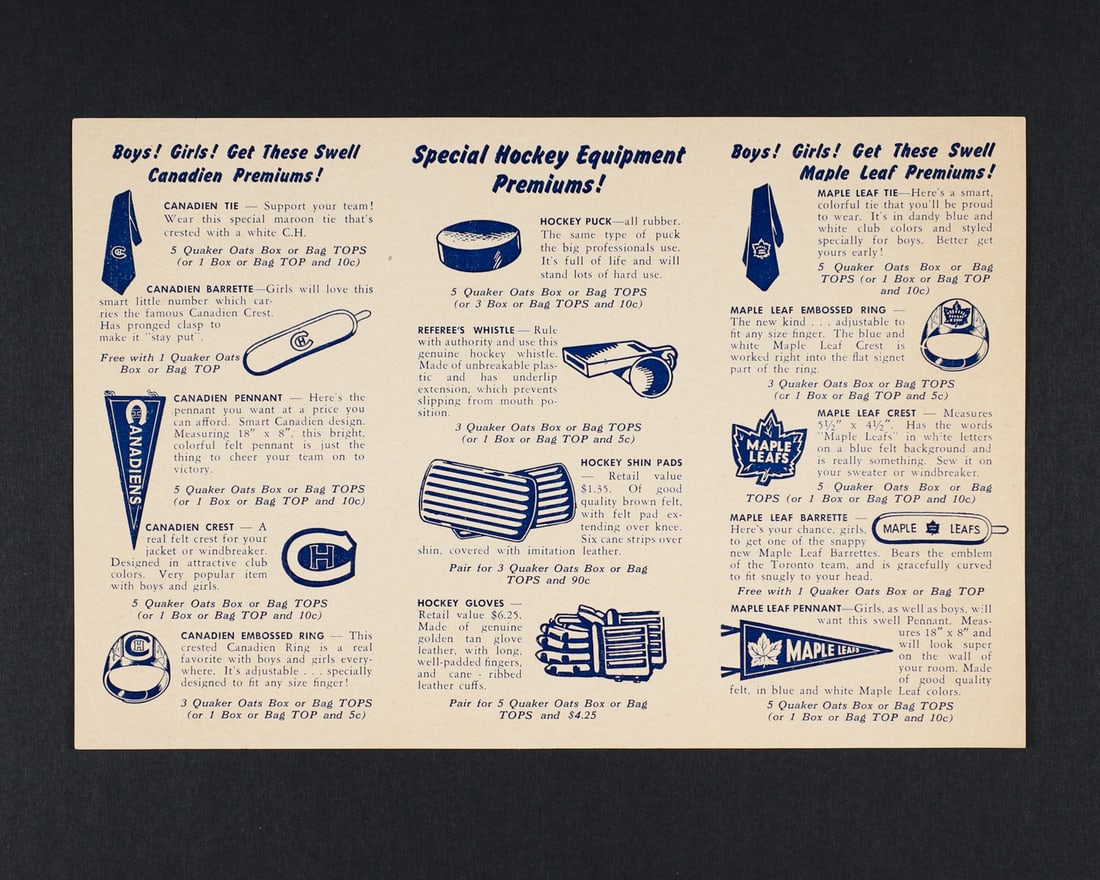 1945-1954 Quaker Oats Toronto Collection (51) - 3