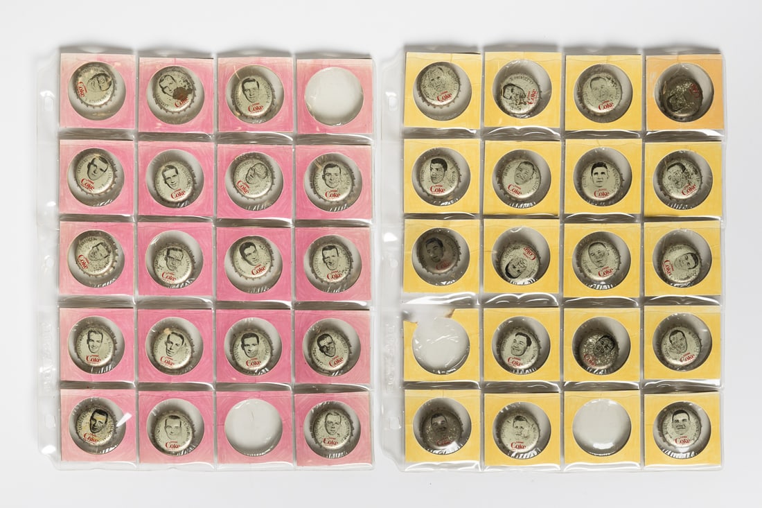 1964-1965 Coca Cola Caps Complete Sets (2) w/ Extras (156) - 7
