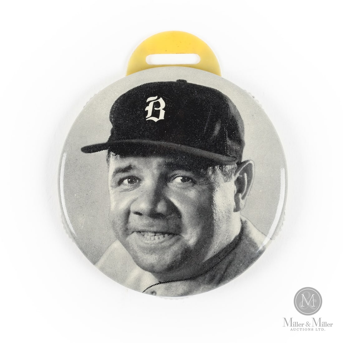 1935 Quaker Oats Babe Ruth Premiums Scorer: 1935. Parisian Novelty Co., Chicago. All items are guaranteed authentic by Miller & Miller Auctions. Size 2" Dia. Condition Superb. NOS condition.