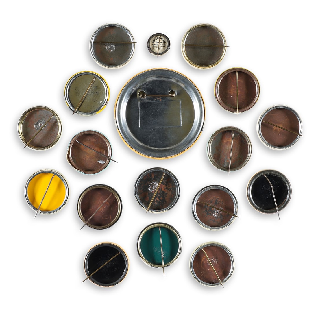 1910-1960 Baseball Pins (18) - 2
