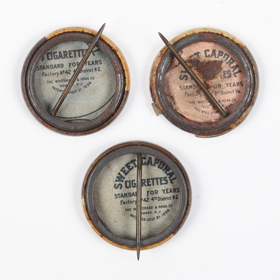 Early Baseball Pinbacks (5) - 5