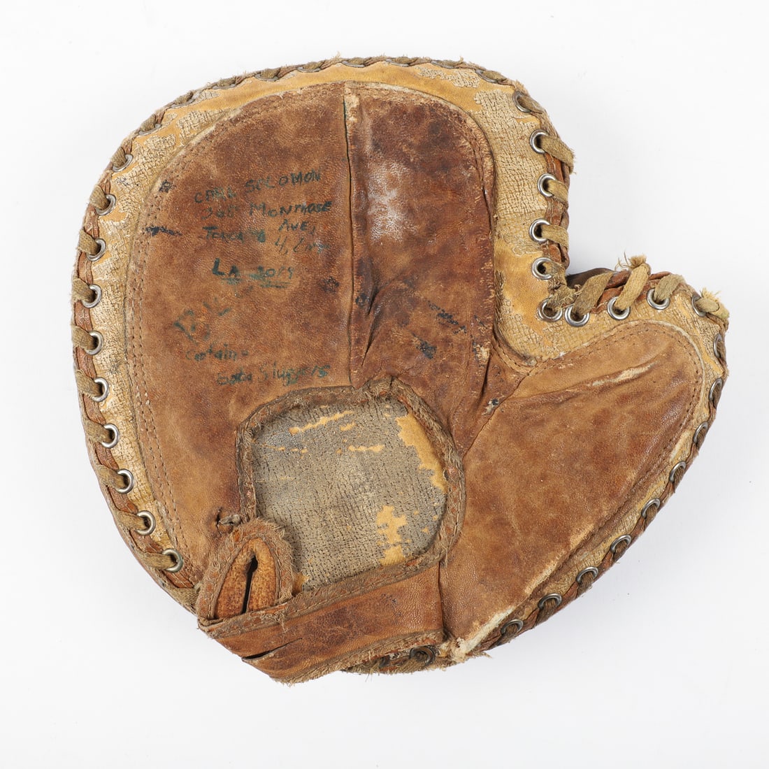 Early Baseball Catchers Gloves (6) - 2