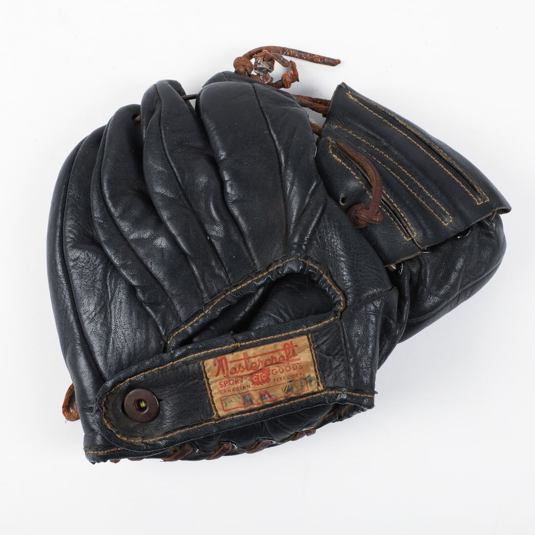 Early Baseball Mitts and Bats (12) - 2