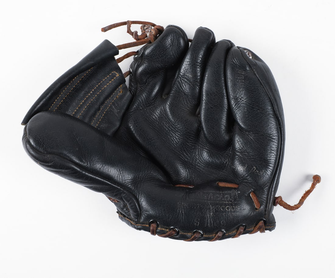 Early Baseball Mitts and Bats (12) - 3