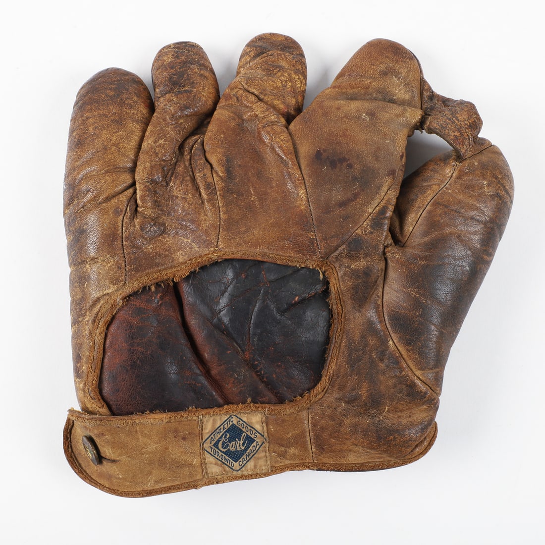Early Baseball Mitts and Bats (12) - 9