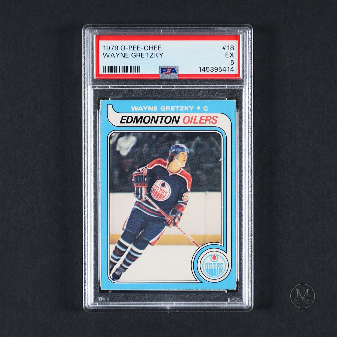 1979-1980 O-Pee-Chee #18 Wayne Gretzky (PSA 5 EX): The 1979-1980 O-Pee-Chee Wayne Gretzky Rookie Card is one of the most iconic and highly sought-after cards in hockey history. Featuring "The Great One" in his Edmonton Oilers uniform, this card marks 