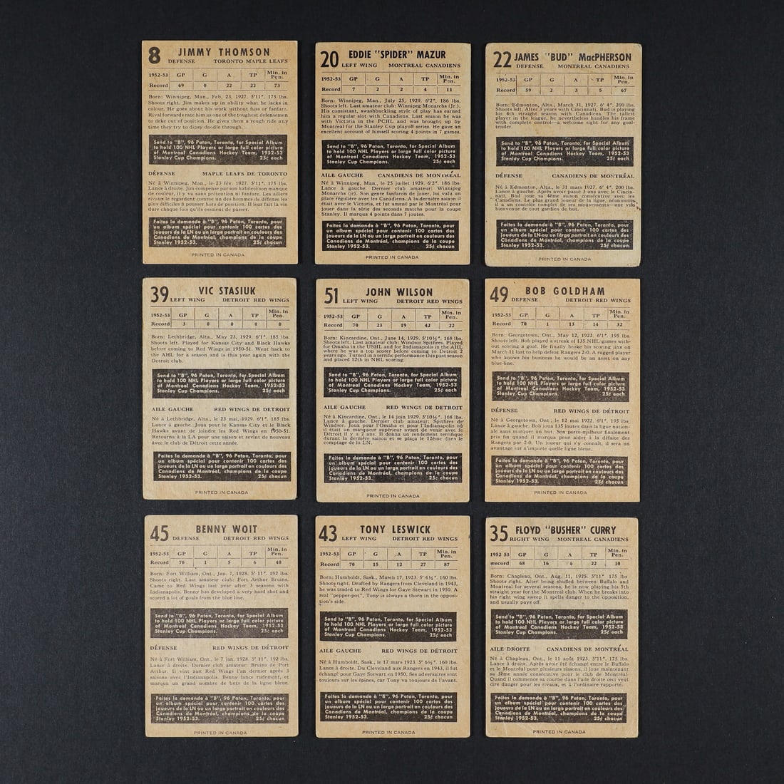 1953-1954 Parkhurst Grouping (36) - 6