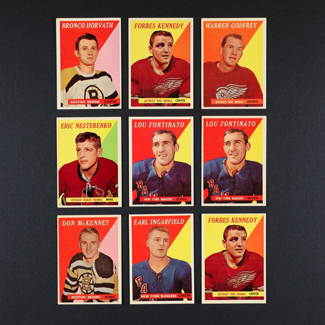 1950s-1960s Hockey Card Group (56) - 3