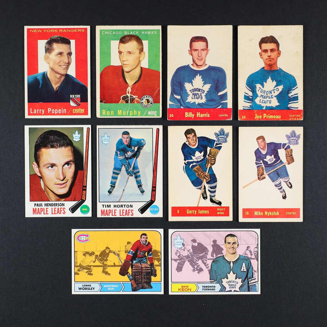 1950s-1960s Hockey Card Group (56) - 5