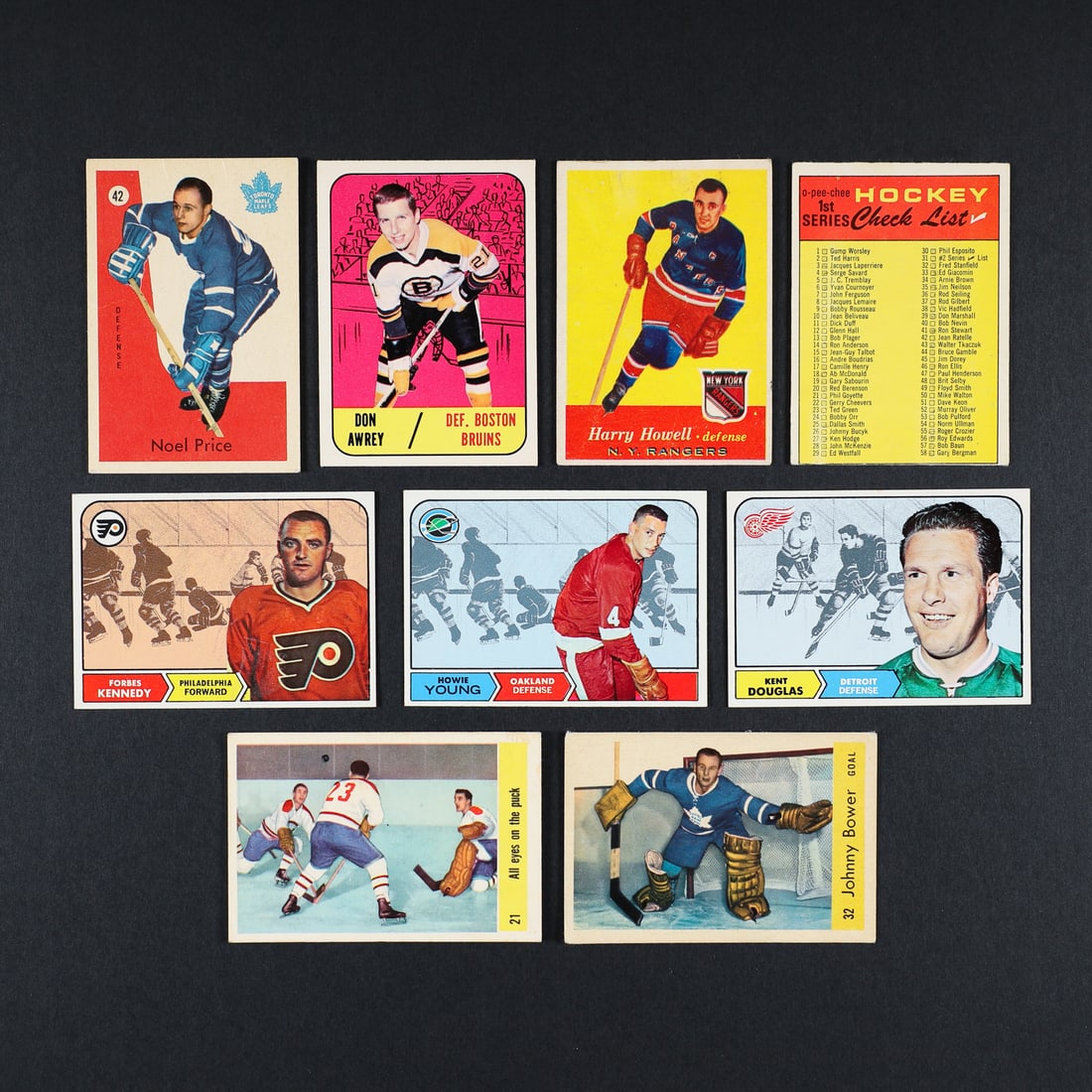 1950s-1960s Hockey Card Group (56) - 7