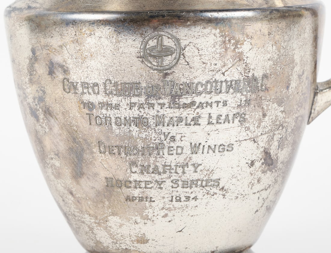 1934 Gyro Cup Presented to Reginald Hamilton w/ Program - 3