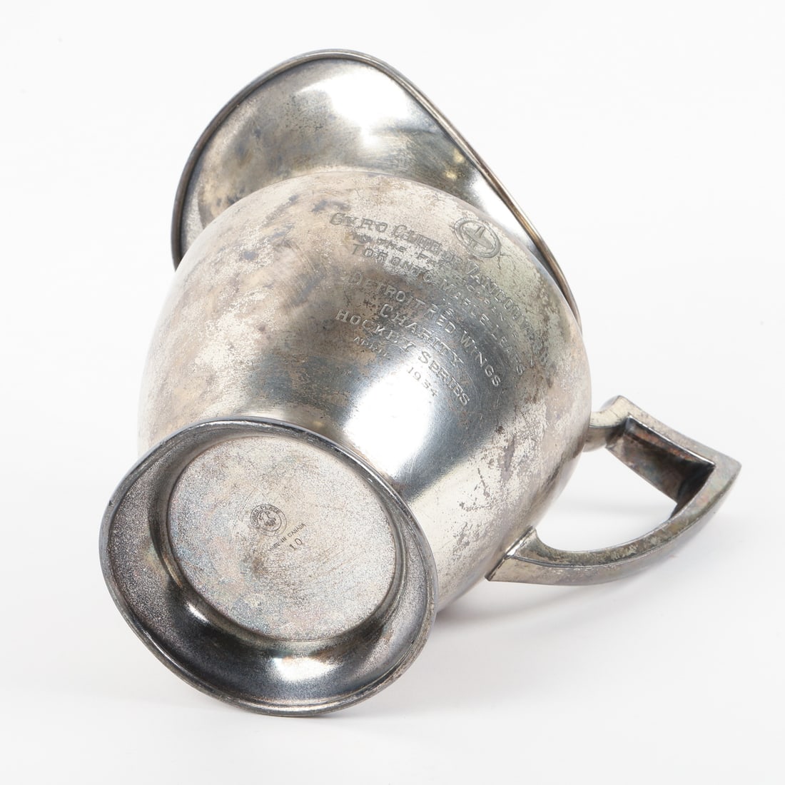 1934 Gyro Cup Presented to Reginald Hamilton w/ Program - 8