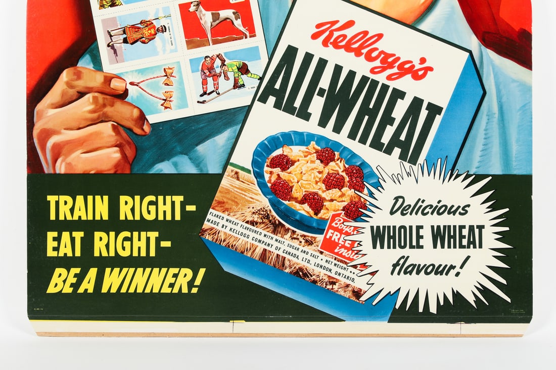 1946 Kellogg's Easel Back Card Promotional Sign - 3