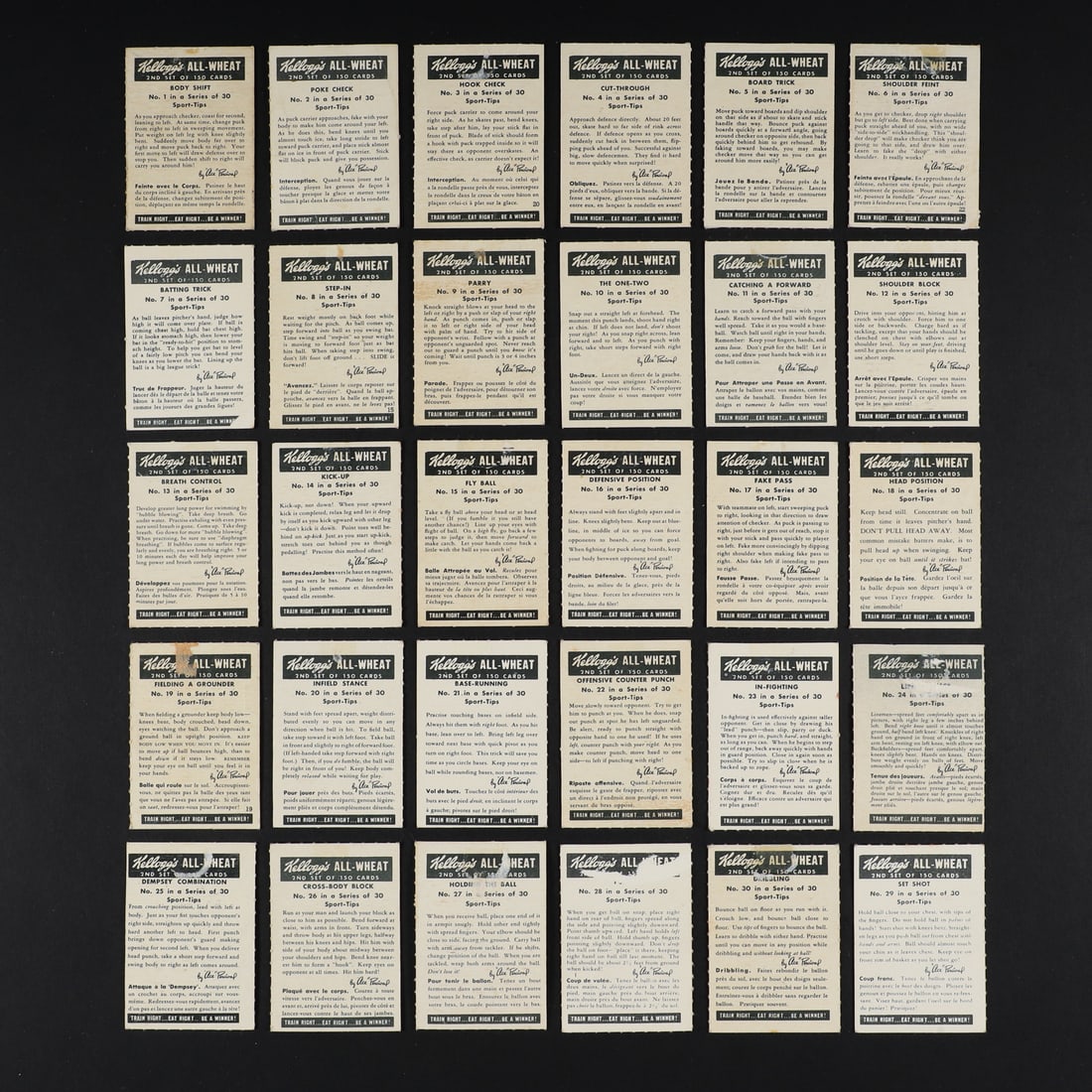 1945-1947 Kellogg's Complete Set (150/150) - 4