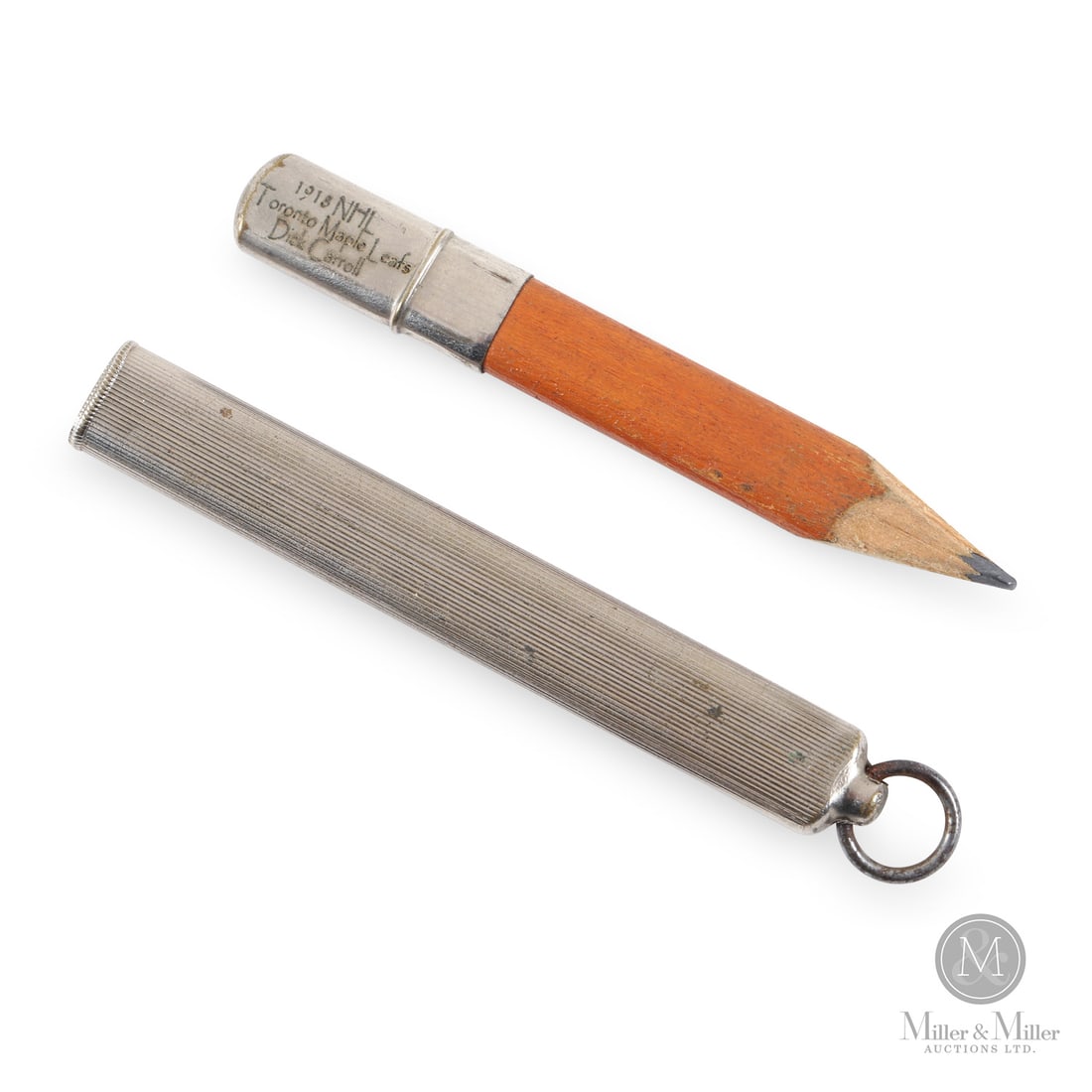 1918 Toronto Maple Leafs Pencil Attributed to Dick Carroll: Dick Carroll holds a permanent place in hockey history as the first head coach to lead a Toronto NHL franchise to a championship. During the league's inaugural 1917–1918 season, he guided the