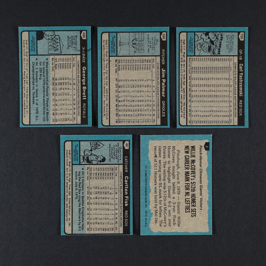 1980 Topps Baseball Complete Set (726/726) - 6
