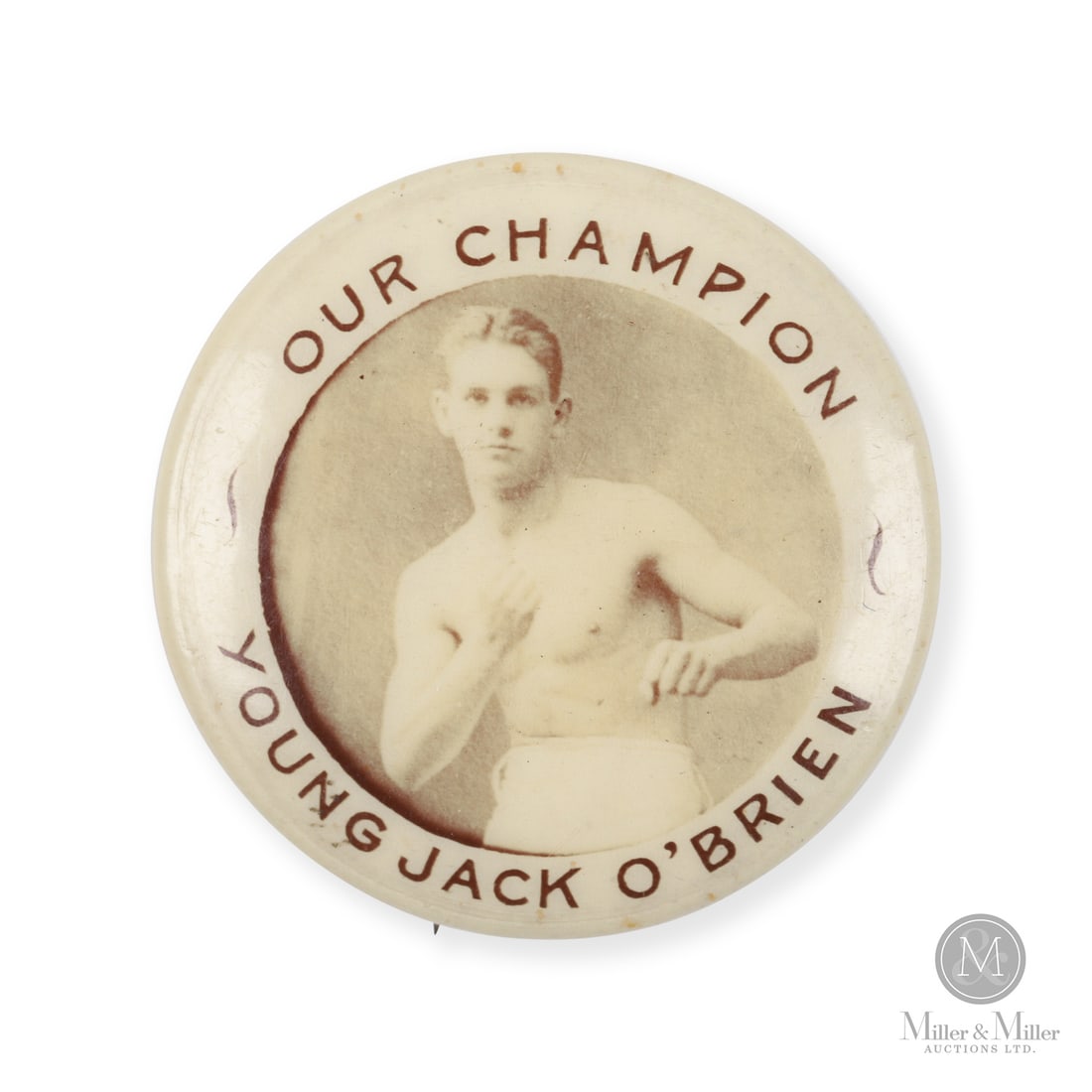 C. 1900 Jack O'Brien Pinback (1 of 4)