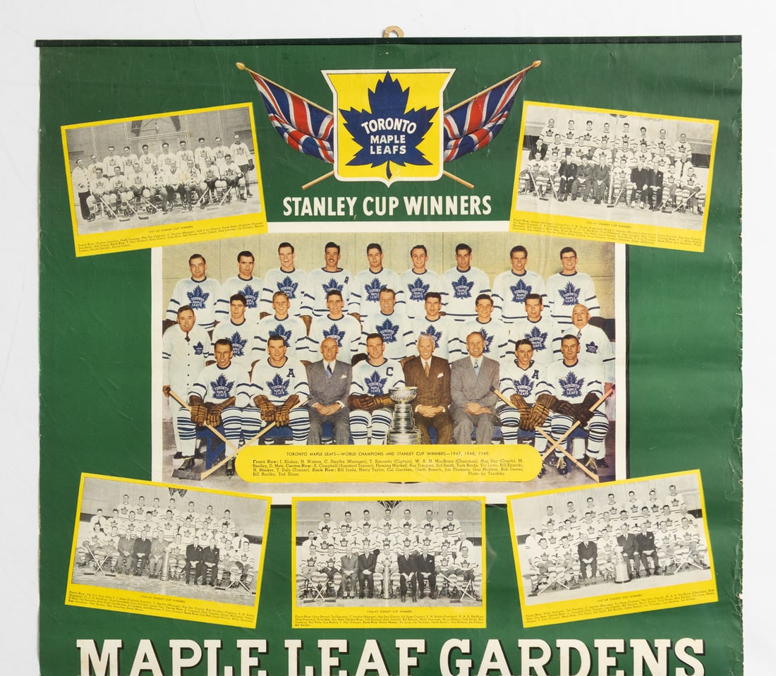 1944-1950 Forum and Gardens Hockey Calendars (4) - 10