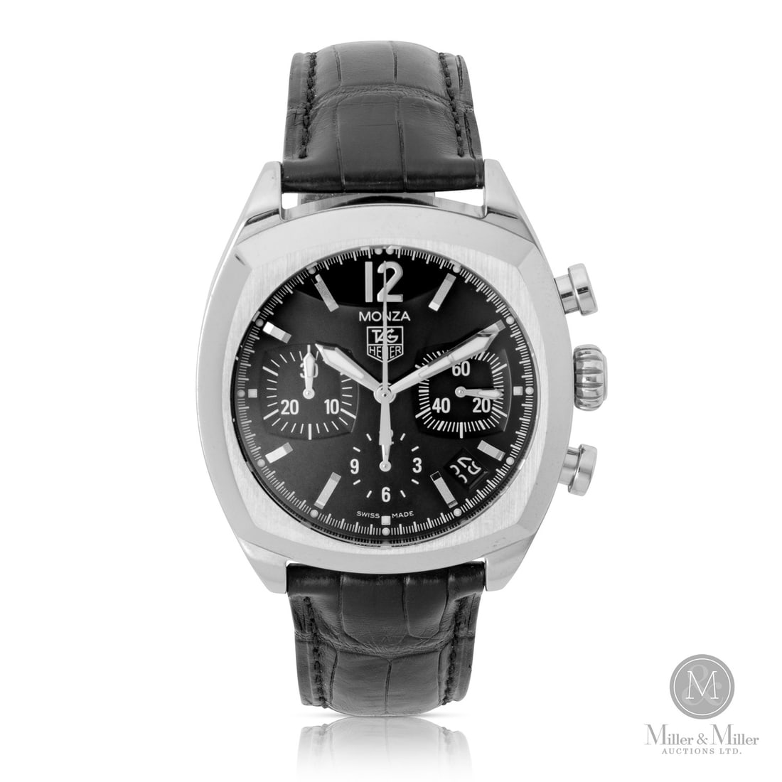 Tag Heuer, Ref. CR2113 Monza: Swiss. Stainless steel. TAG Heuer originally launched the Monza in 1976 to celebrate Niki Lauda’s world championship title with Ferrari. This modern reissue (Ref. CR2113.FC6164) captures the racing