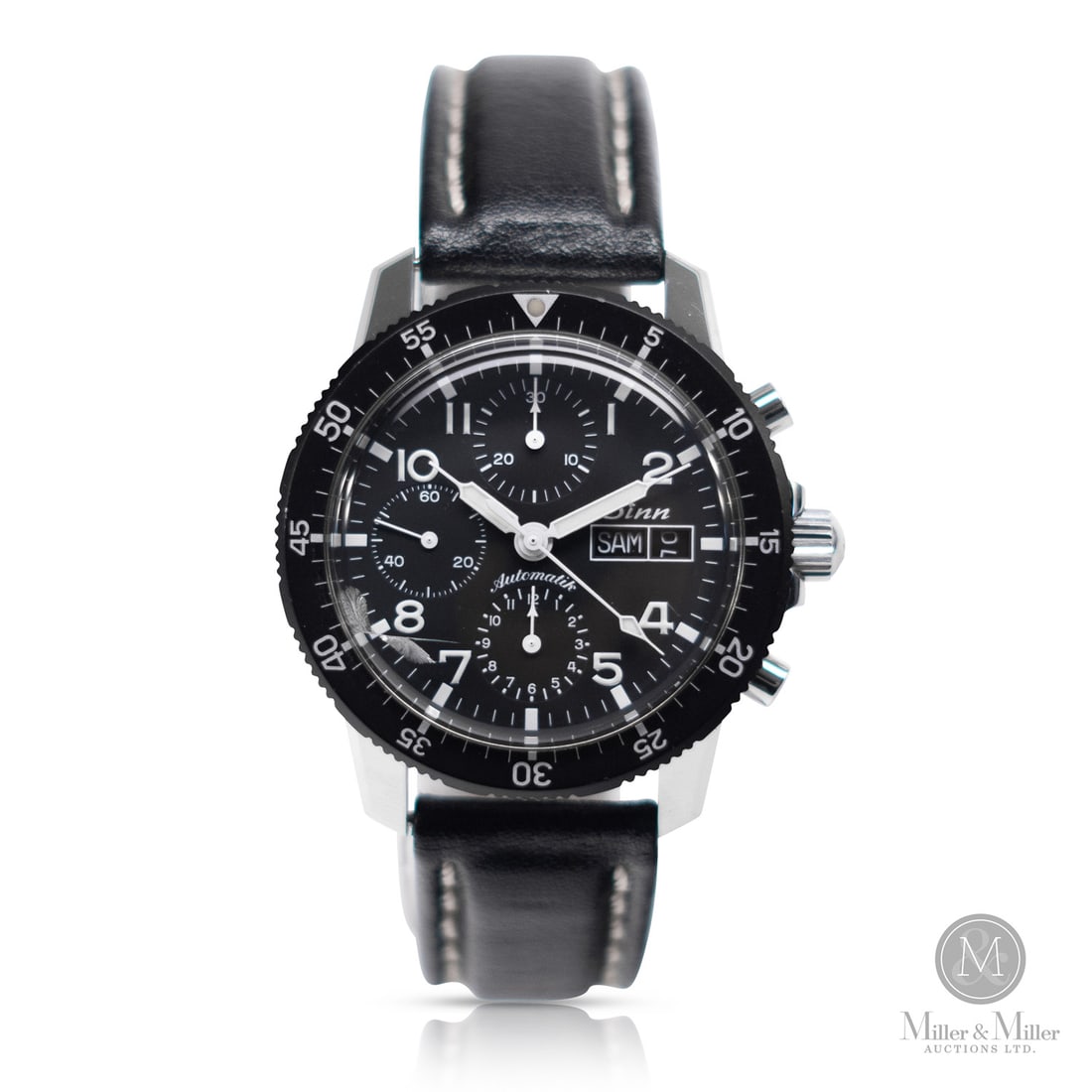 Sinn, Ref. 103.19740 Traditional Pilot ST Chronograph: German. Stainless steel. Founded in 1961 by flight instructor Helmut Sinn, Sinn Spezialuhren is a German manufacturer renowned for high-performance pilot and tool watches. This Sinn 103 ST (Ref. 103.1
