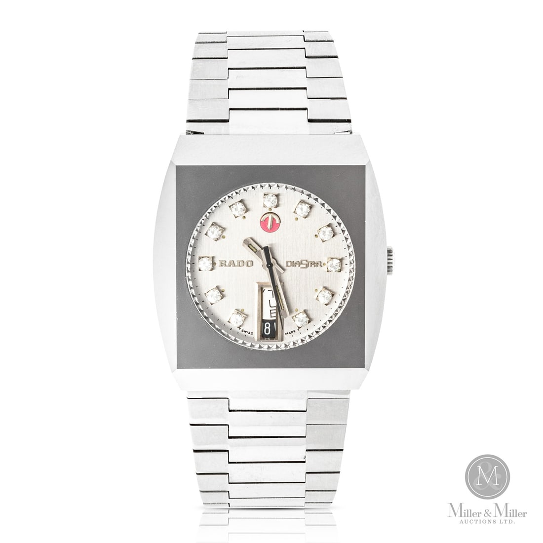 Rado, Ref. 7470074 DiaStar 14: Swiss. Tungsten carbide. The Rado DiaStar Automatic (Ref. 7470074) is a tribute to the "world’s first scratch-proof watch," originally debuting in 1962. This specific mid-1970's issue retains the ic