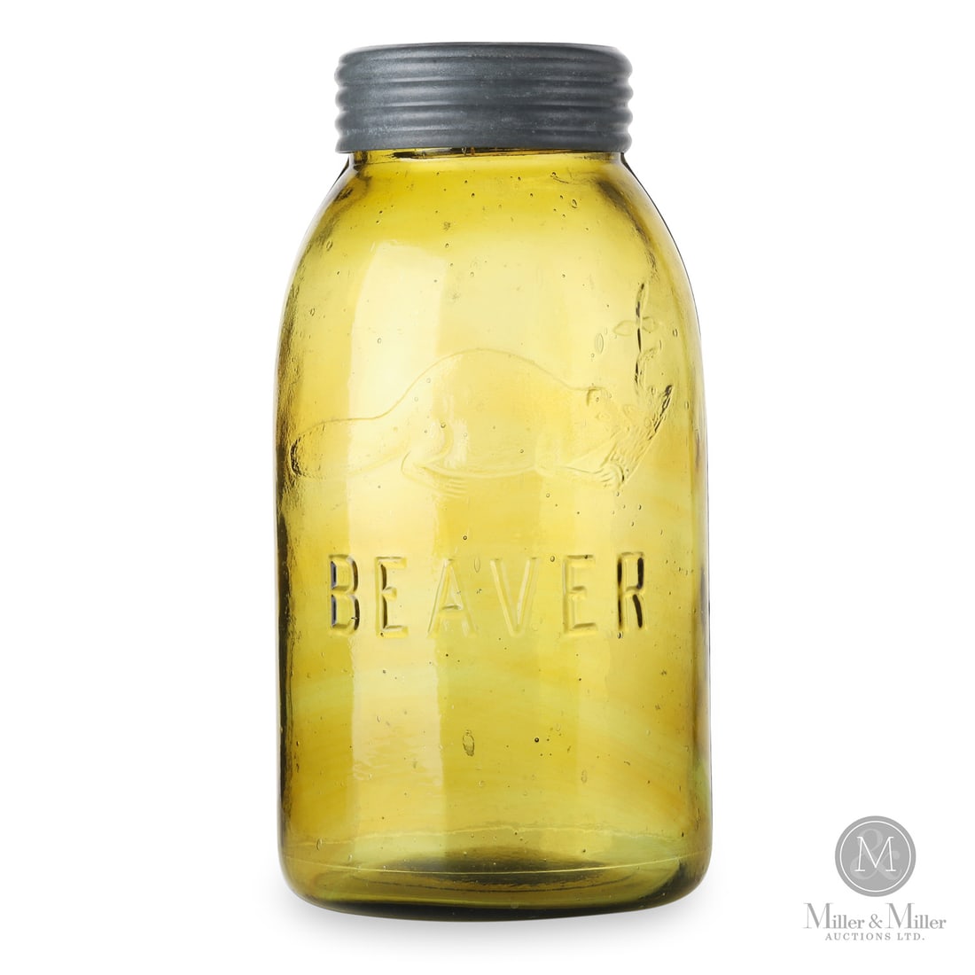 Yellow Olive Amber, Beaver 1/2 Gal