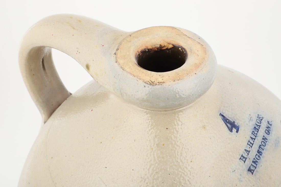 Harback, Kingston, 1874 Dated, 4 Gal Jug - 6