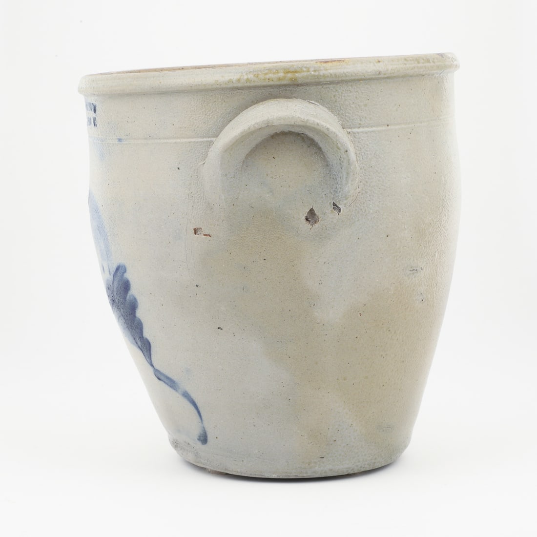 Morton & Bennett, Brantford CW, 1 Gal Cream Crock - 4