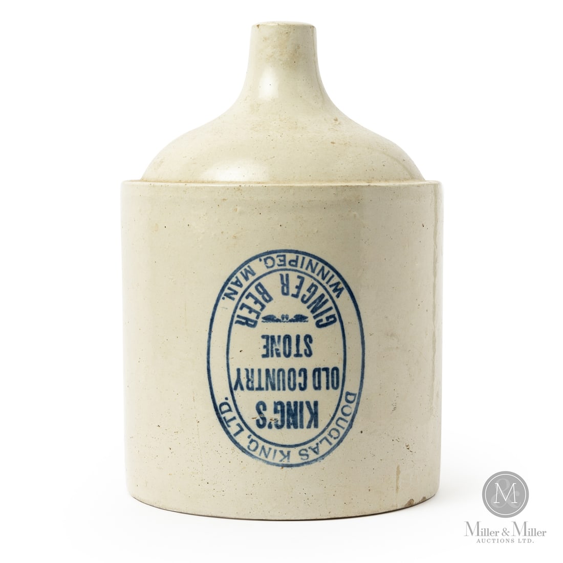 Douglas King Ltd. Winnipeg Cooler: Size 13.5" x 9" dia. Medium Stoneware.