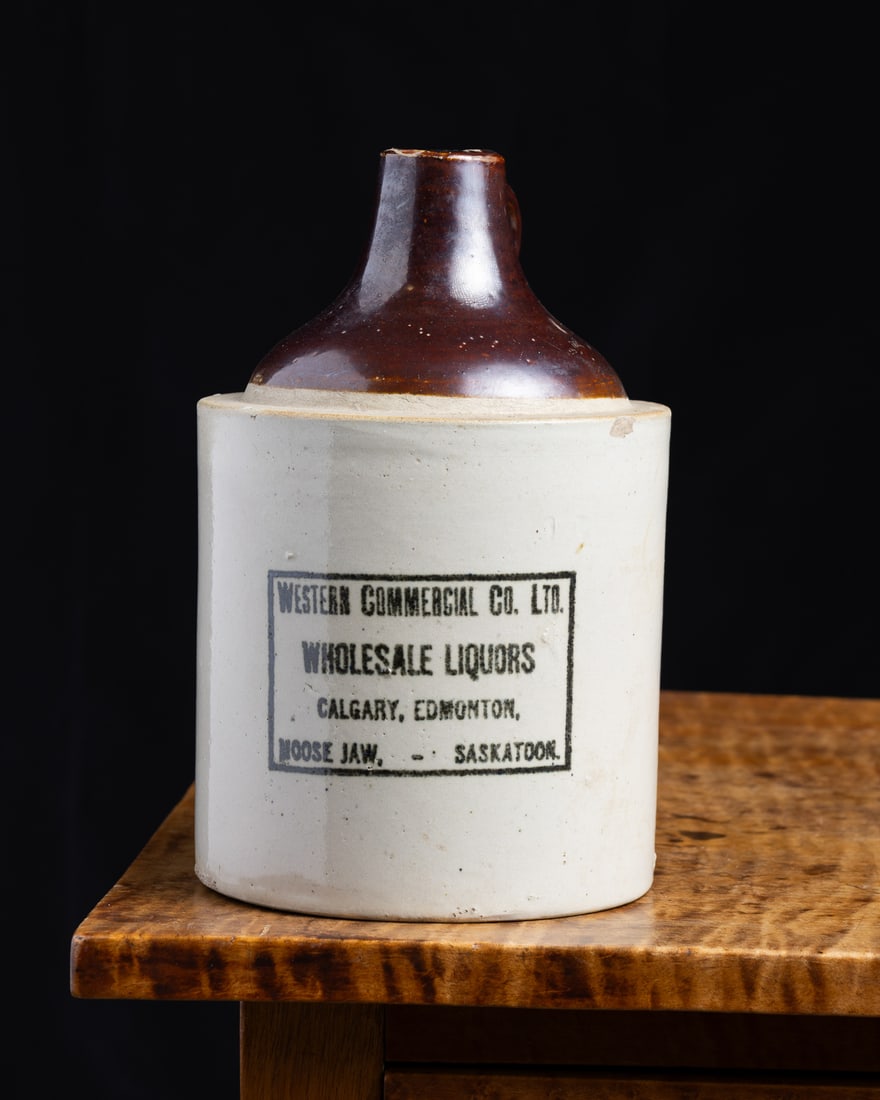 Pair of 1 Gal Western Jugs - 16