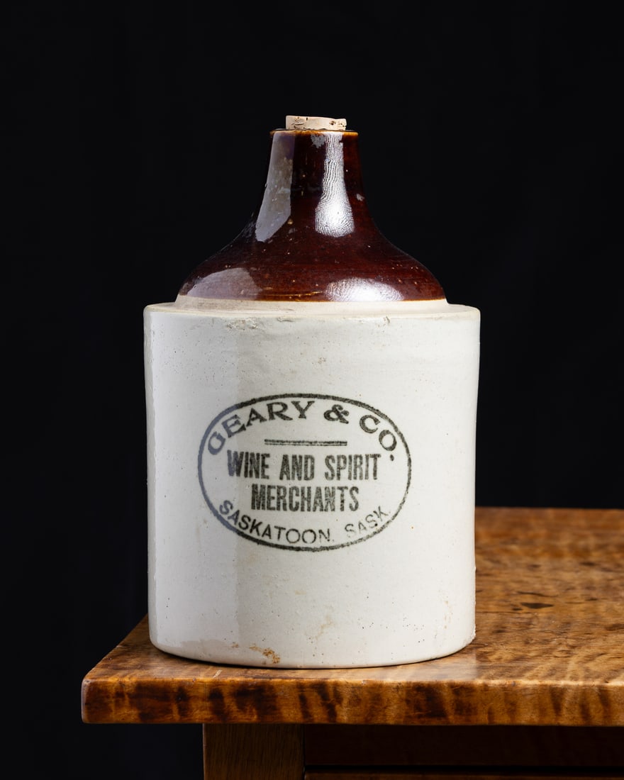 Pair of 1 Gal Western Jugs - 17