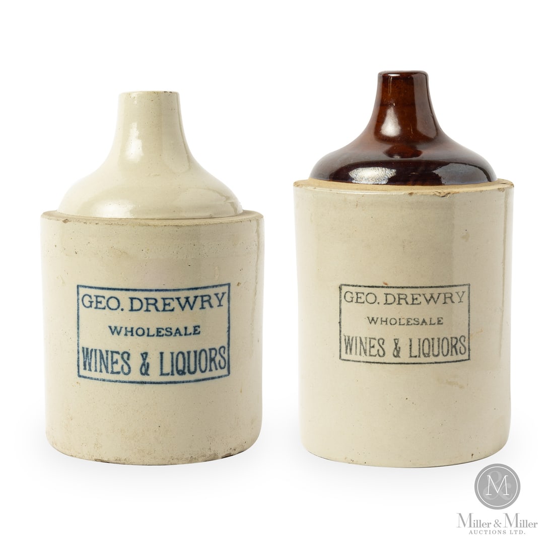 Pair of Geo. Drewry (Winnipeg) Jugs (1 of 17)