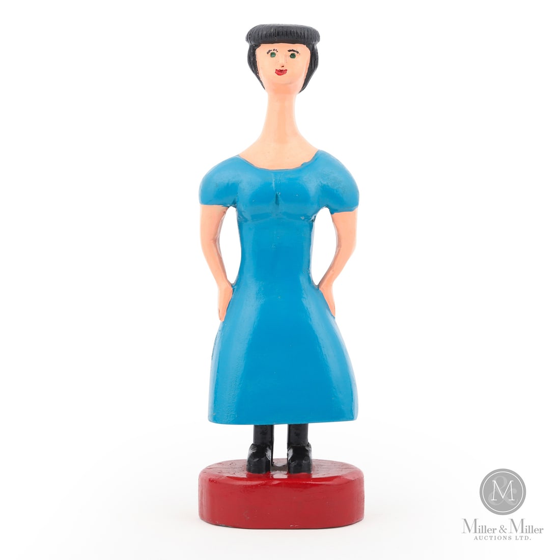 Leo Fournier Woman in Blue Dress (1 of 9)