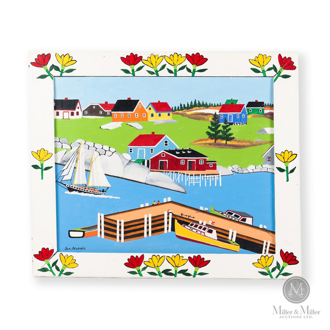Joe Norris Schooner and Docked Fishing Boats (1 of 6)