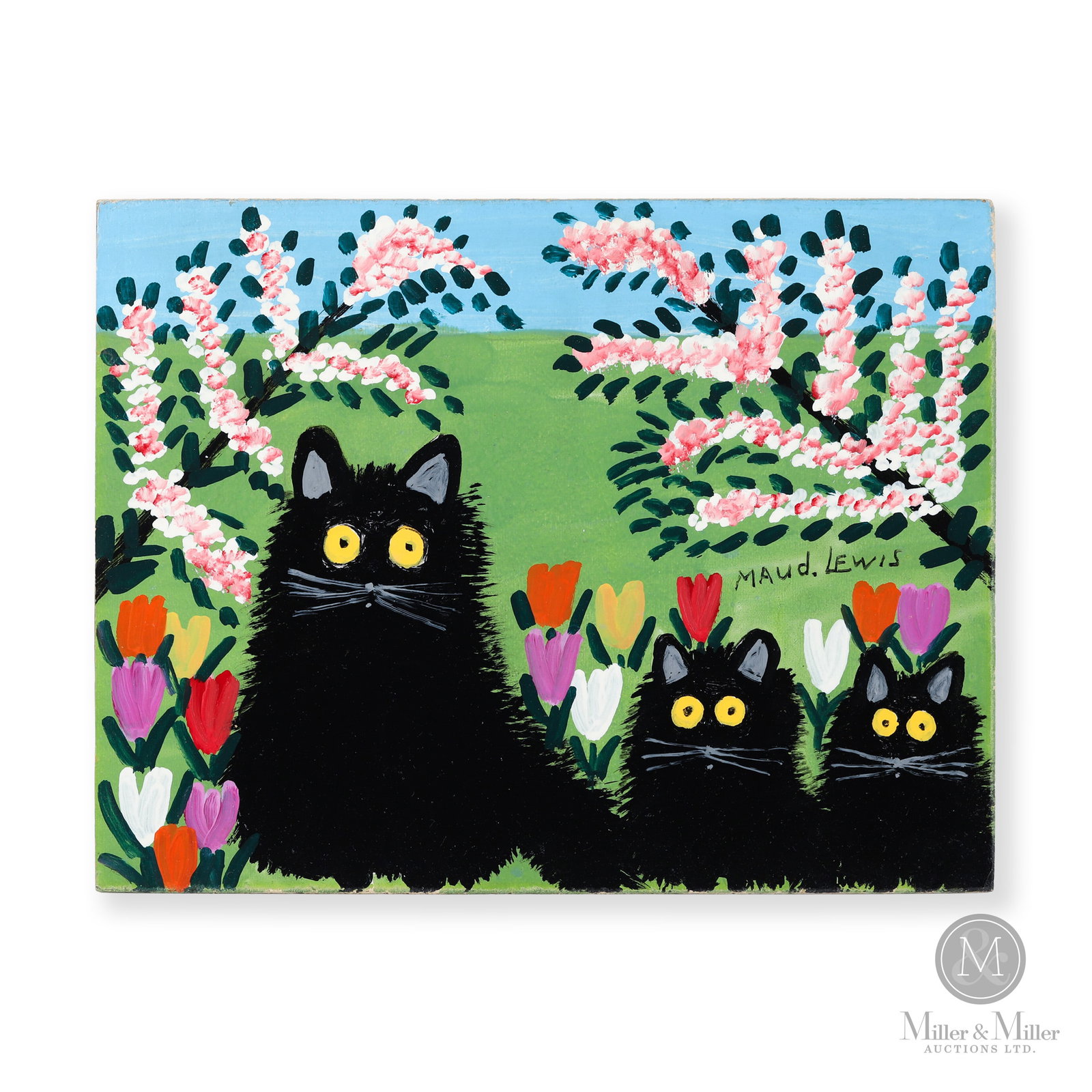 Maud Lewis Three Black Cats (1 of 7)