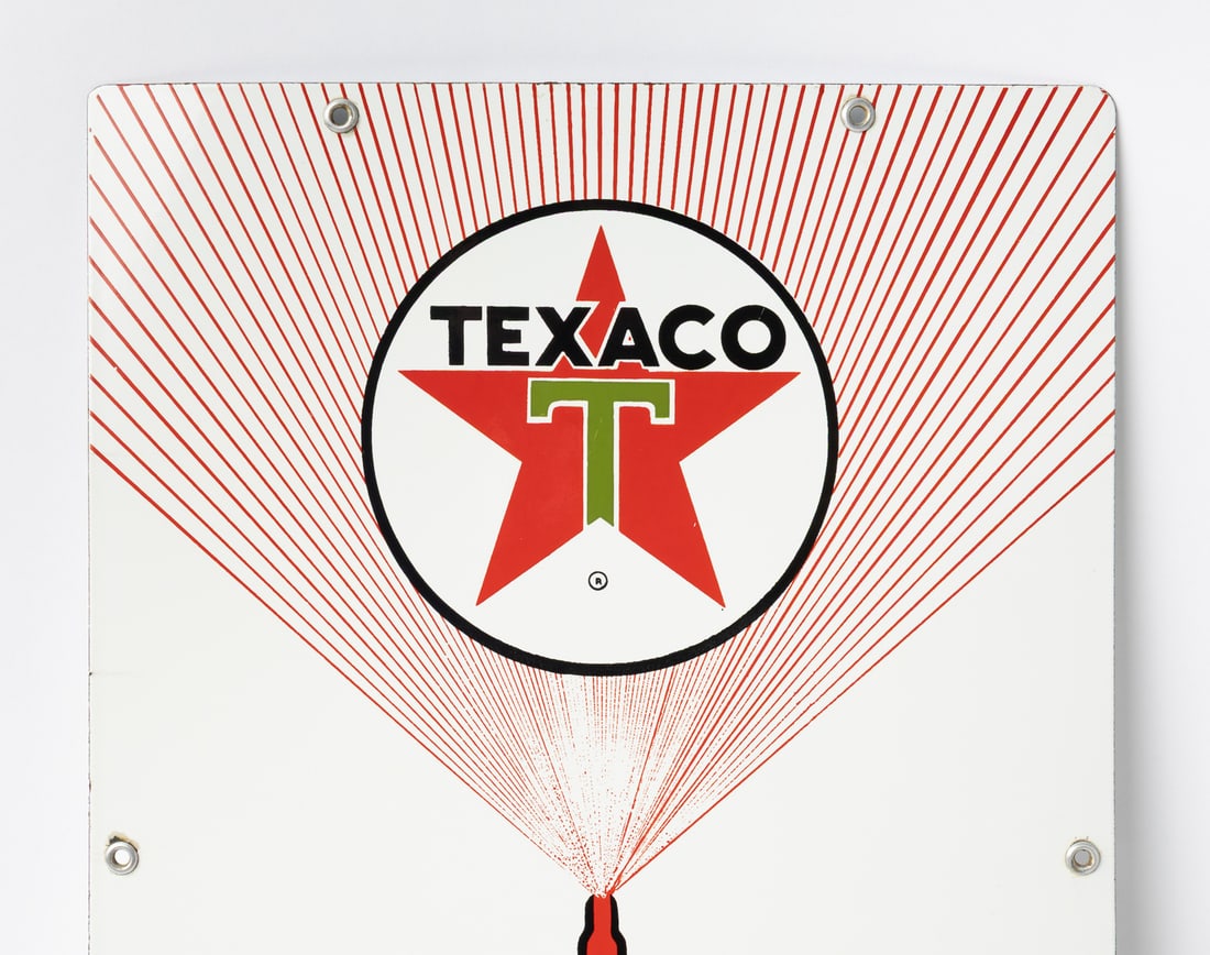 Texaco Diesel Chief Pump Sign - 3