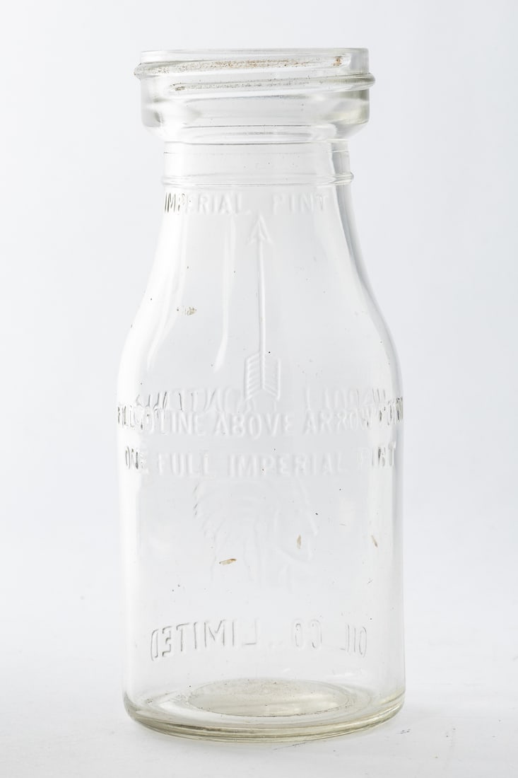 McColl-Frontenac Pint Oil Bottle - 5