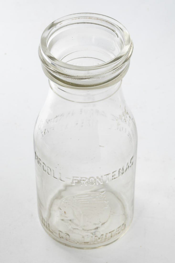 McColl-Frontenac Pint Oil Bottle - 7