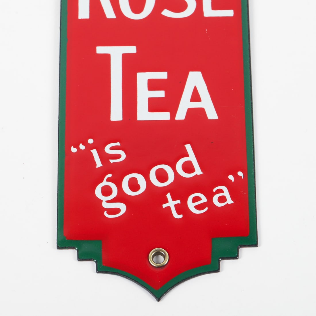 Red Rose Tea Door Push - 5