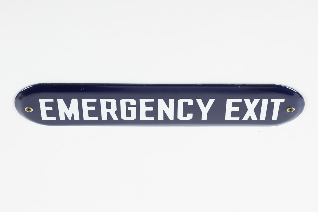 Emergency Exit Door Plaque - 5