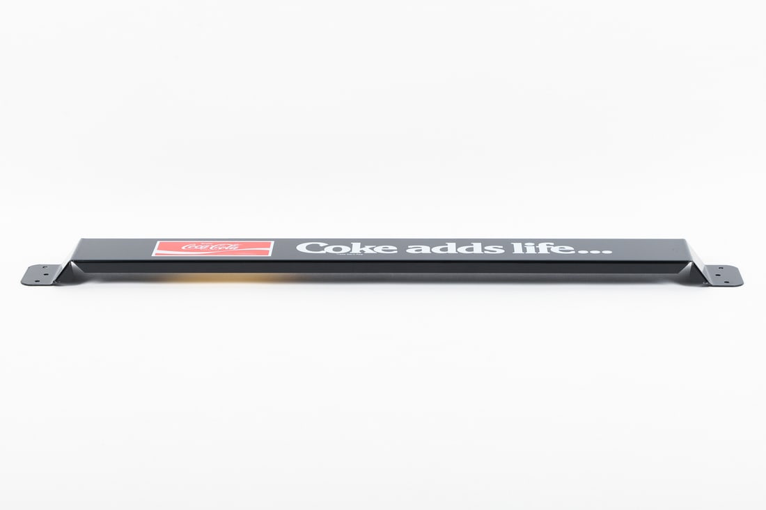 Coca-Cola "Coke Adds Life" Push Bar - 4