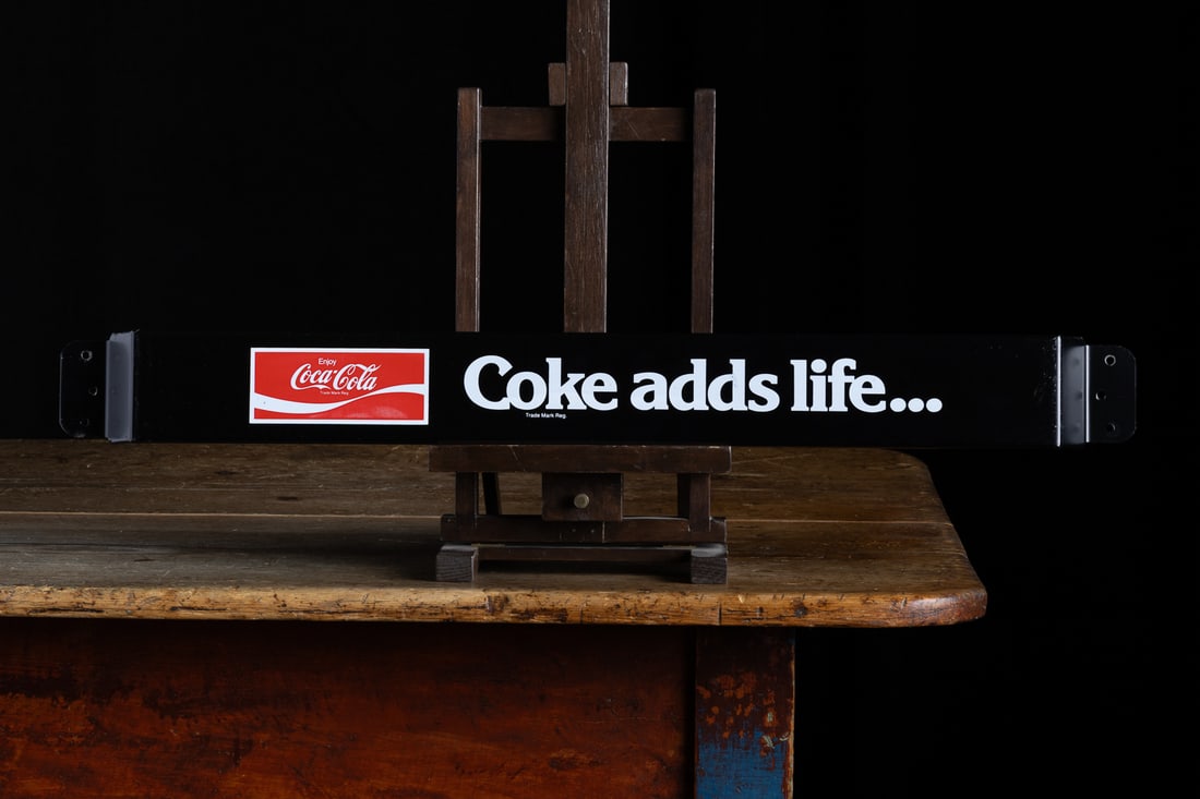Coca-Cola "Coke Adds Life" Push Bar - 7