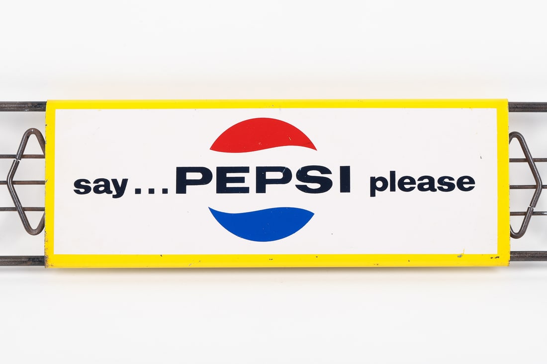Pepsi-Cola "Say Pepsi Please" Push Bar - 3