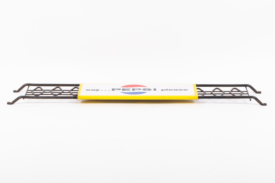 Pepsi-Cola "Say Pepsi Please" Push Bar - 6