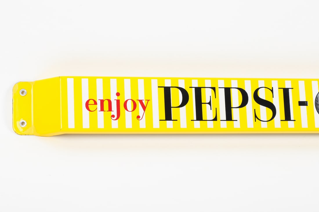PEPSI-COLA "Enjoy Iced" Push Bar - 3